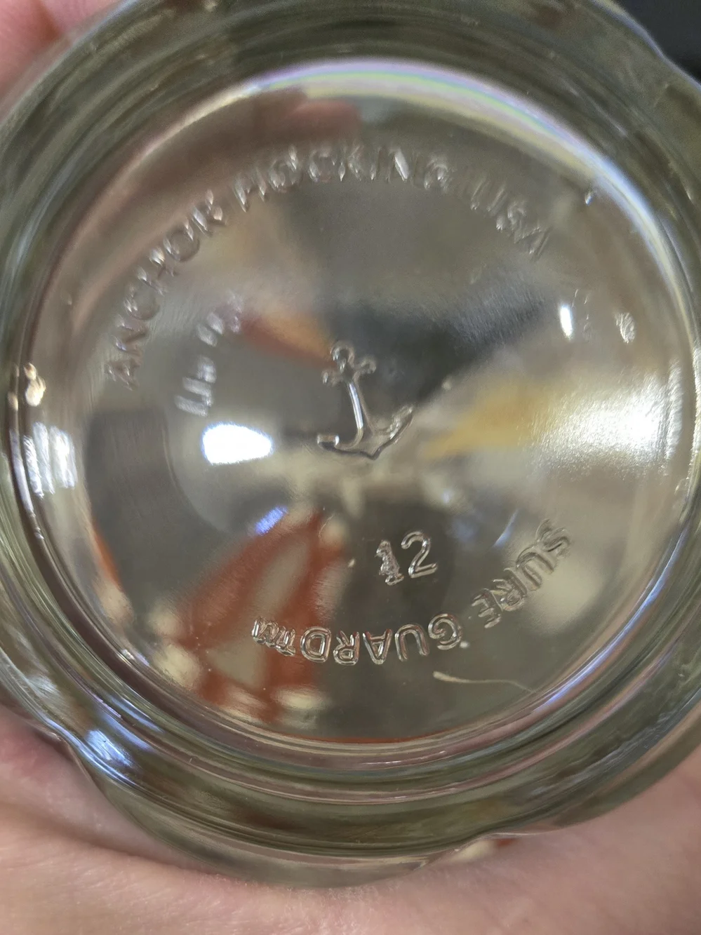 Set of 5 Anchor Hocking Clear Glass Tumblers 4